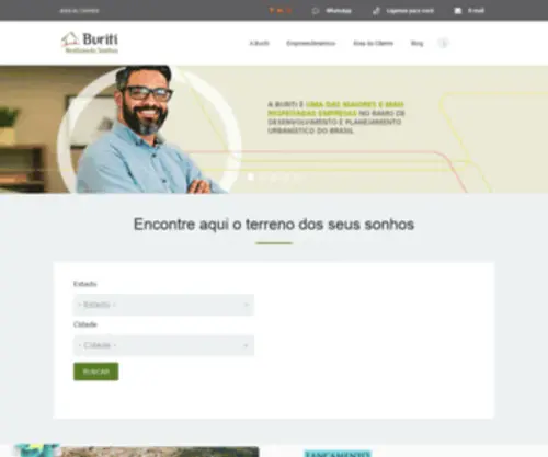 Buritionline.com.br(Buriti Empreendimentos) Screenshot