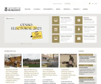 Burjassot.org(Ajuntament de Burjassot) Screenshot