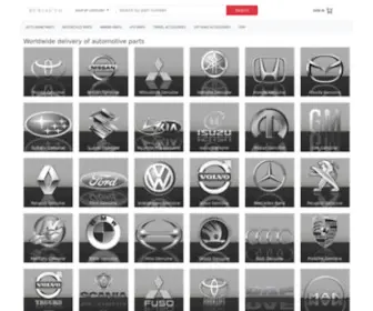 Burjauto.com(Online shop for auto) Screenshot
