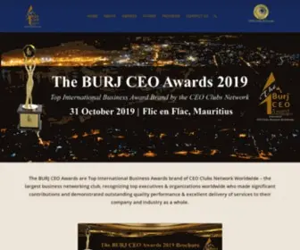 BurjCeo.com(BURJ CEO AWARDS) Screenshot