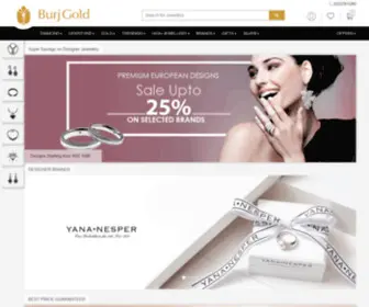 Burjgold.in(Online Jewellery Shopping Store India) Screenshot