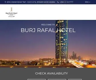 Burjrafalhotel.com(Burj Rafal Riyadh) Screenshot