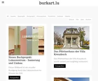 Burkart.lu(Architekturfotografie Daniela Burkart Luzern) Screenshot