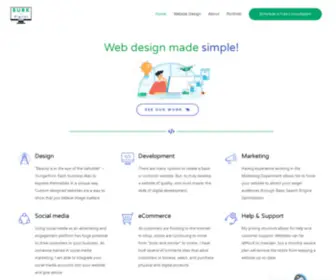 Burkdigital.com(Web design and development) Screenshot