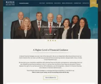 Burkefinancialstrategies.com(Burke Financial Strategies) Screenshot