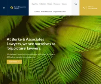 Burkelawyers.com.au(Burke &amp; Associates Lawyers Law Firm) Screenshot