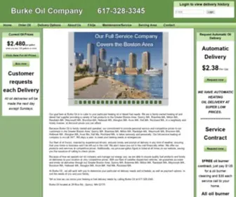 Burkeoilcompany.com(Burke Oil Quincy) Screenshot