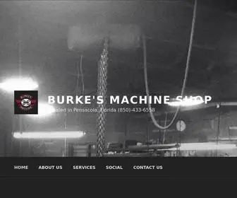 Burkesmachineshop.com(Burke's Machine Shop) Screenshot