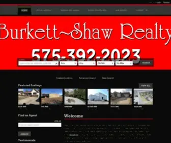 Burkettshawrealty.com(ОНЛАЙН) Screenshot