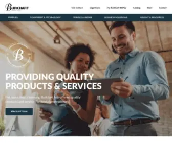Burkhartdental.com(Quality Dental Products) Screenshot