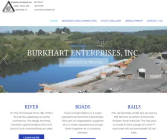 Burkhartenterprises.com(Burkhart Enterprises) Screenshot