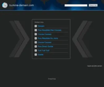 Burkina-Demain.com(IIS7) Screenshot