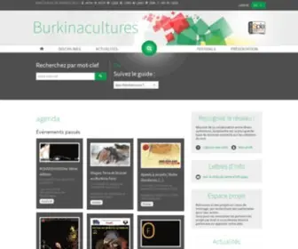 Burkinacultures.net(Burkinacultures) Screenshot