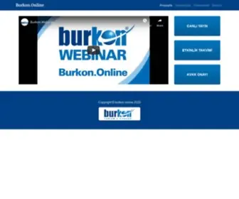 Burkon.online(Ve Webinar Sistemi) Screenshot