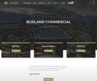 Burlandcre.com(Burland Commercial) Screenshot