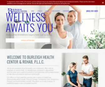 Burleighchiropracticcenter.com(Chiropractor Houston TX) Screenshot