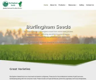 Burlinghamseeds.com(Burlingham Seeds) Screenshot