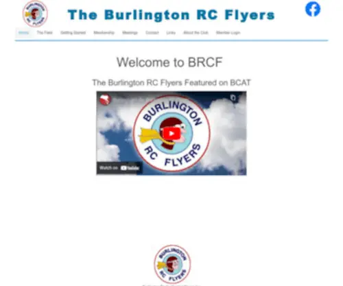Burlington-RC.com(The Burlington RC Flyers) Screenshot
