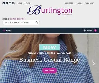 Burlington-Uniforms.co.uk(Burlington Uniforms) Screenshot