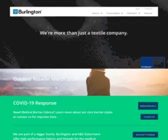 Burlingtonbarrier.com(Burlington Barrier Products) Screenshot