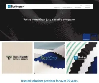 Burlingtonfabrics.com(Burlington) Screenshot