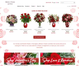 Burlingtonflowerswa.com(Burlington Florist) Screenshot