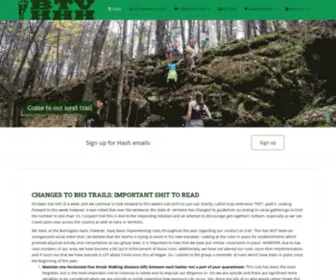 Burlingtonhash.com(Drinkers with a running problem) Screenshot