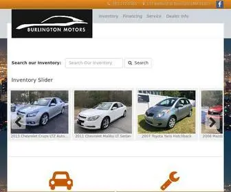 Burlingtonmotors.com Screenshot