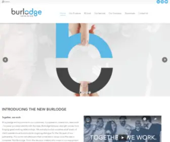 Burlodge.com(Advanced Meal Delivery Systems) Screenshot