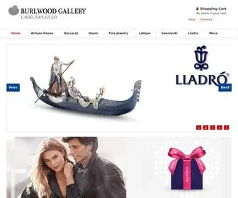 Burlwoodgallery.com(The Chamilia) Screenshot