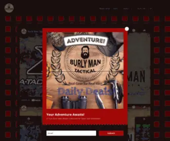 Burlymantactical.com(Base camp) Screenshot