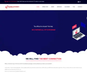 Burmainternet.com(This web site) Screenshot