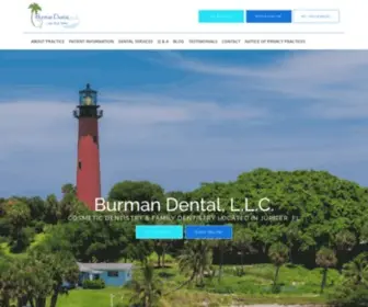 Burmandental.com(Burman Dental) Screenshot