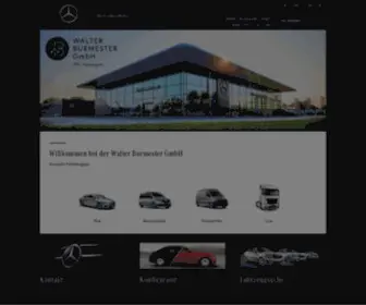 Burmesterpartner.de(Mercedes-Benz Walter Burmester GmbH) Screenshot