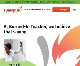 Burnedinteacher.com(Burned-In Teacher) Screenshot