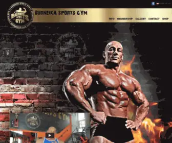 Burneikasportsgym.com(Burneika Sports Gym) Screenshot