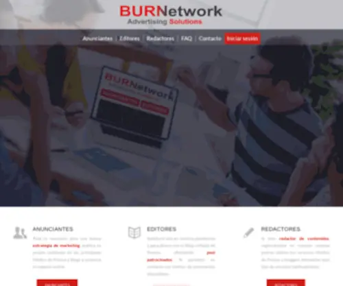 Burnetwork.com(La evolución del negocio Multinivel) Screenshot