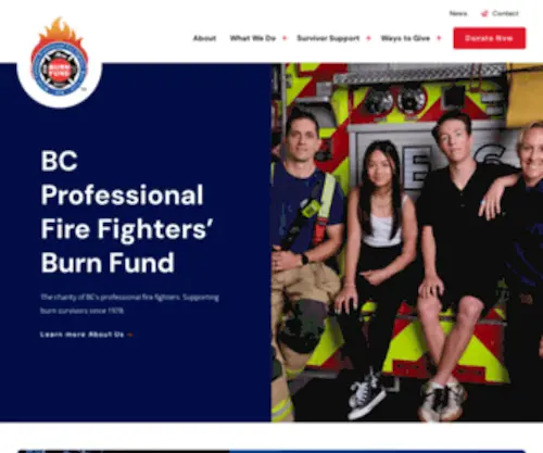 Burnfund.org(Burn Fund) Screenshot