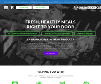 Burnglc.com(Green Lean Clean) Screenshot