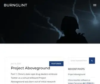 Burnglint.com(Burnglint) Screenshot