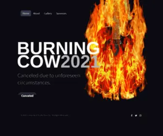 Burningcowfestival.com(Burningcowfestival) Screenshot