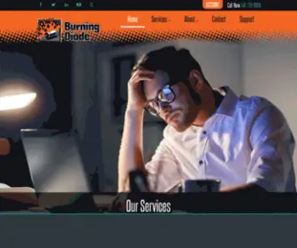 Burningdiode.com(Burning Diode Technology Services) Screenshot