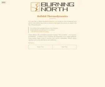 Burningnorth.com(Burning North) Screenshot