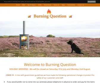 Burningquestion.co.uk(The Burning Question) Screenshot