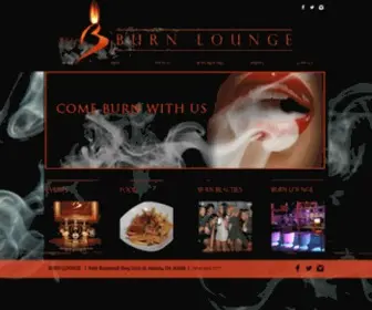 Burnloungeatl.com(Burnlounge) Screenshot