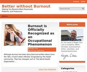 Burnouttoolbox.com(Better Without Burnout) Screenshot