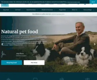 Burns-Pet-Nutrition.co.uk(Natural Dog Food) Screenshot