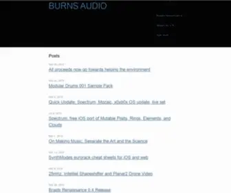Burns.ca(BURNS AUDIO) Screenshot