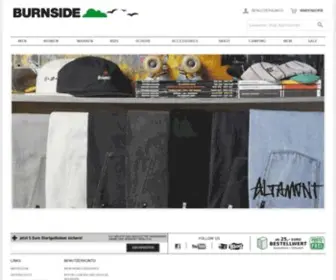 Burnsideshop.de(Burnside Skateshop) Screenshot