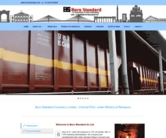 Burnstandard.com(Burn Standard Co Ltd) Screenshot